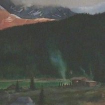 Sundown At Queen Mary Lake